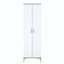 Hanah Home EA116 -2746 Recibidor de Entrada Elegante Nogal y Blanco 60x198x37.5cm